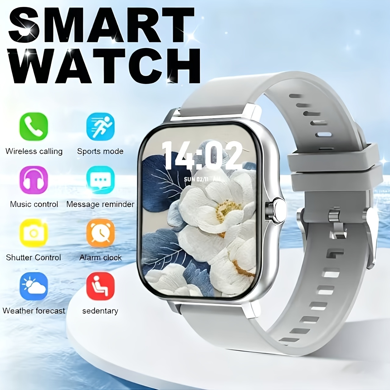 Smartwatch Instagram - 市場にいるものとは異なるスマートウォッチ、ファッショナブルでスポーティ、男性にも女性にも着用に適しています。