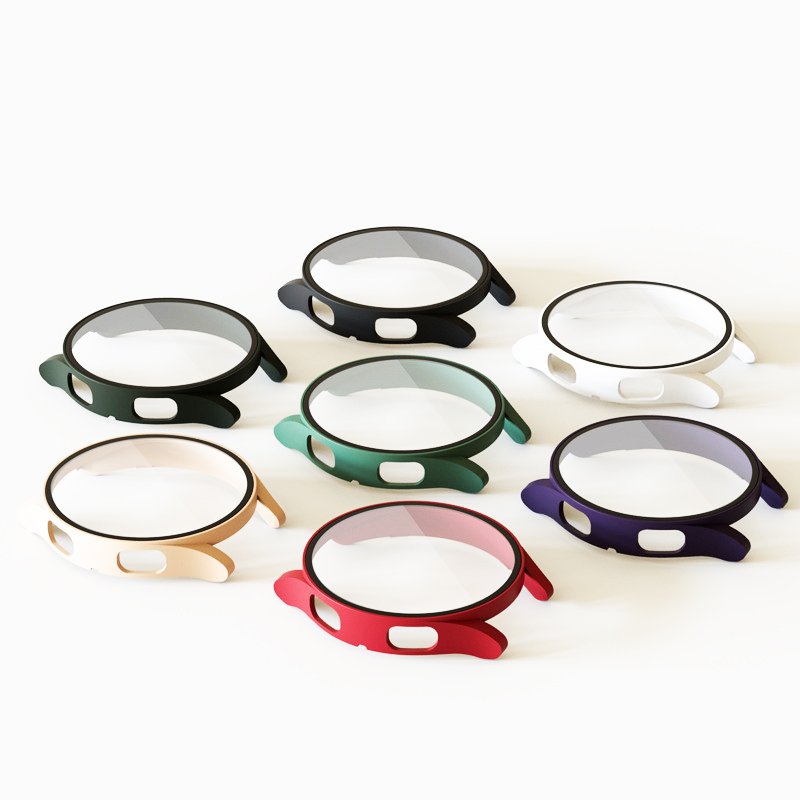 Samsung Smartwatch Accessories - 強化ガラス + ケースサムスンギャラクシーウォッチ 7/6/5/4 カバー 44
