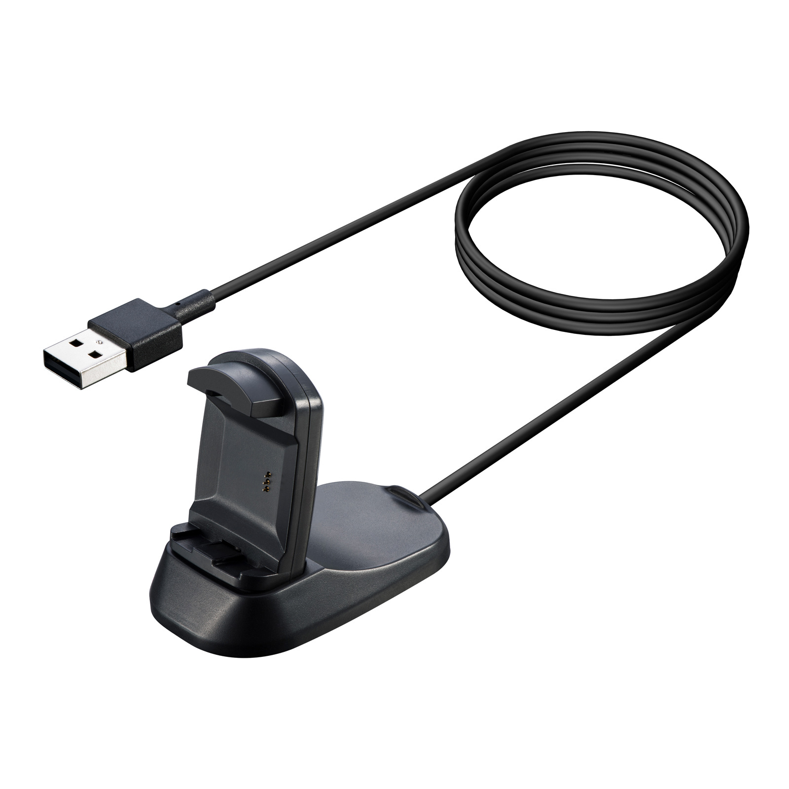 Watch Charger Cable - Fitbit Ionic スマートウォッチ用交換用 USB 充電ドック クレードル