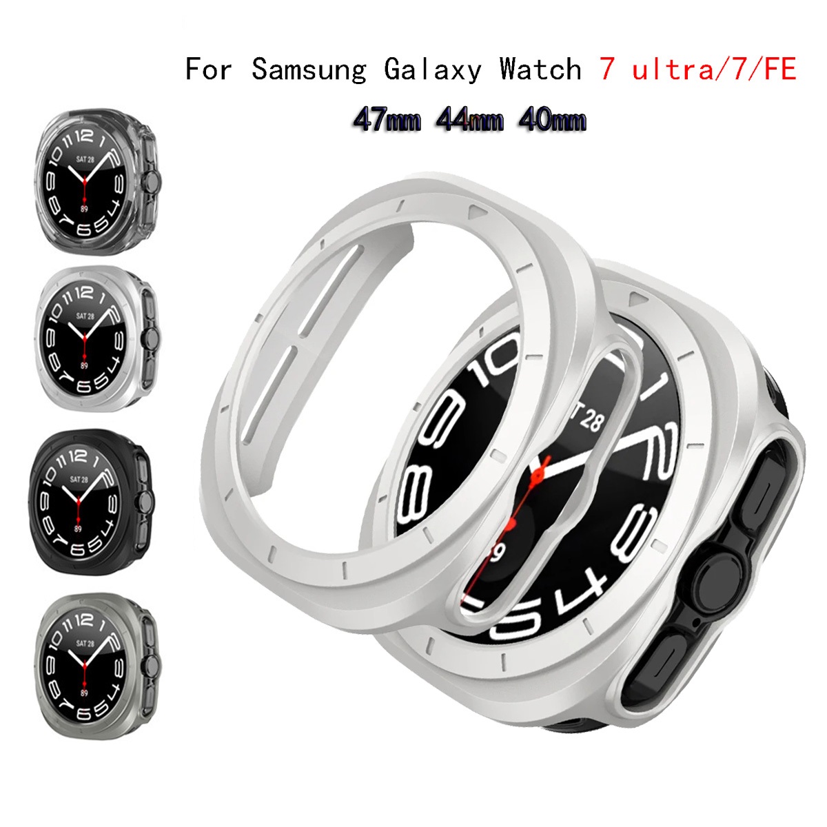 サムスンギャラクシーウォッチ用の中空PCケース,保護フレーム - Samsung Smartwatch Accessories のレビューと価格