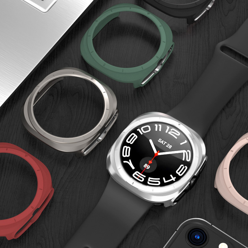 サムスンギャラクシーウォッチ用の中空PCケース,保護フレーム - Samsung Smartwatch Accessories のレビューと価格