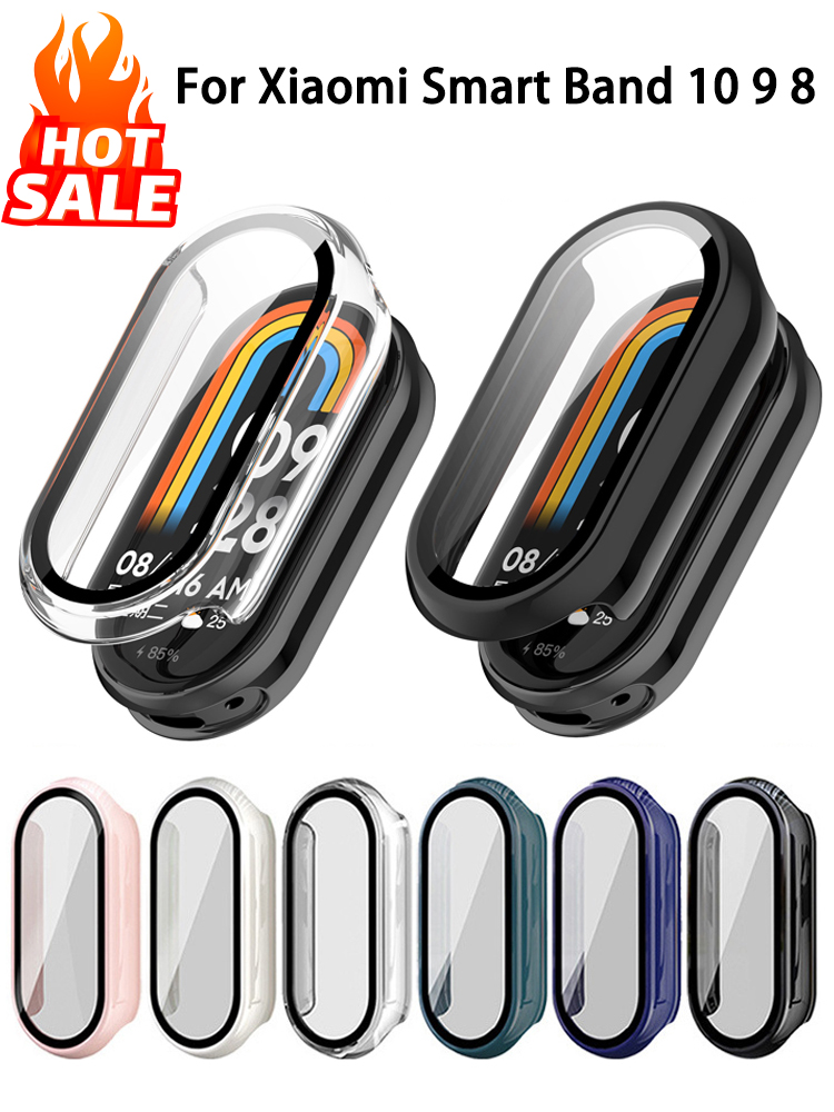 Xiaomi Mi Band 10/9/8用 強化ガラス+P - Smartwatch Watch Accessories For Women のレビューと価格