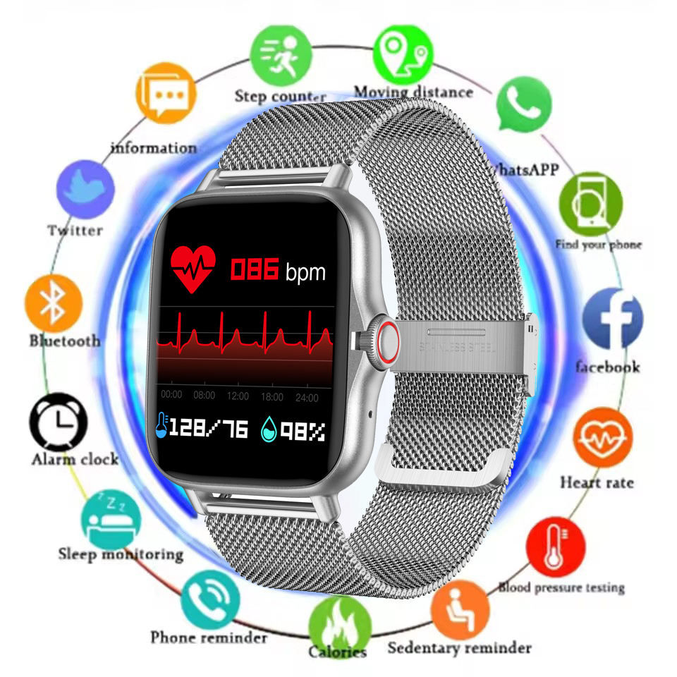 新しいスマートウォッチ Android 電話 2.01 '' - Smartwatch Instagram のレビューと価格