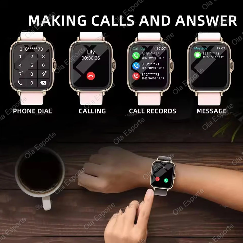 新しいスマートウォッチ Android 電話 2.01 '' - Smartwatch Instagram のレビューと価格