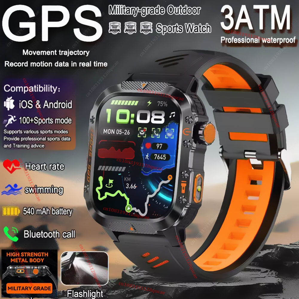 2026年 ミリタリーアウトドアスマートウォッチ メンズ G - Smartwatch X12 のレビューと価格