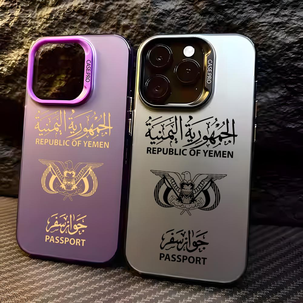Y-Yemenパスポート風iPhoneケース iPhone  - Apple Iphone 16 のレビューと価格