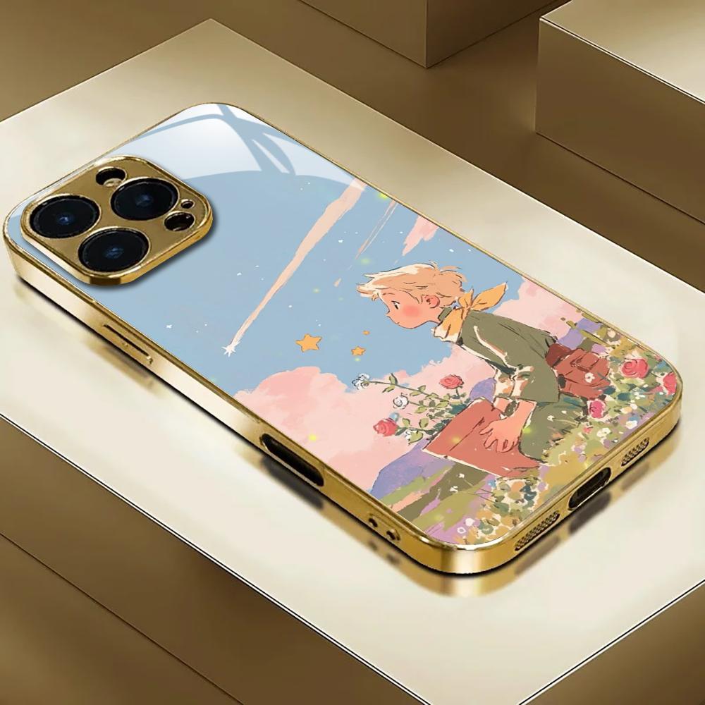 INSミラーローズリトルプリンスフォンケース iPhone  - Apple Iphone 16 のレビューと価格