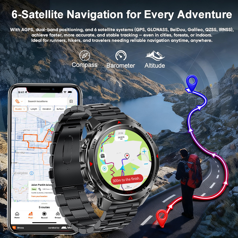 2026 新しいフォアランナー 570 GPS スマートウォ - Android Smartwatch Accessories のレビューと価格