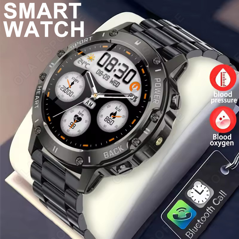 ミリタリーアウトドア1.39インチTFT丸型スクリーン360 - Smartwatch X12 のレビューと価格