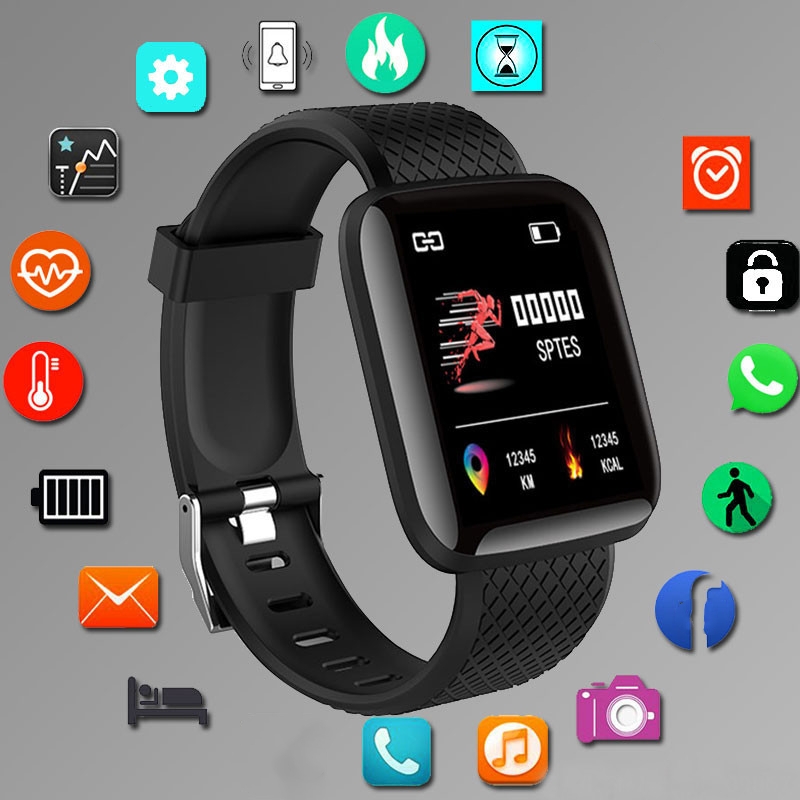 スポーツスマートウォッチフィットネスブレスレット音楽制御女性 - Android Smartwatch Accessories のレビューと価格