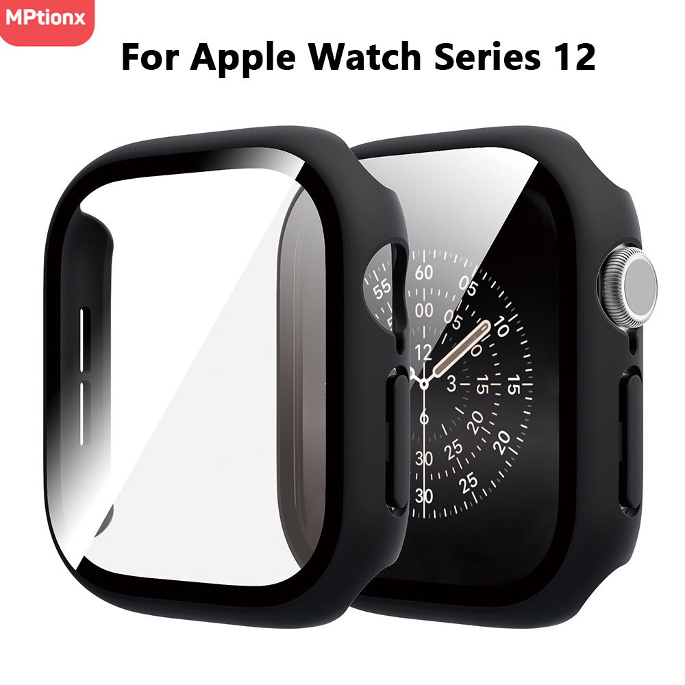 強化ガラス+カバー Apple Watchケース 12 46 - Apple Smartwatch Accessories のレビューと価格
