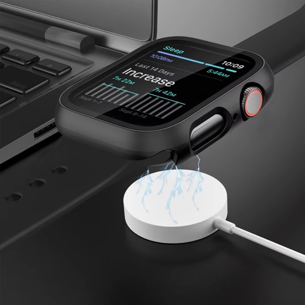 強化ガラス+カバー Apple Watchケース 12 46 - Apple Smartwatch Accessories のレビューと価格