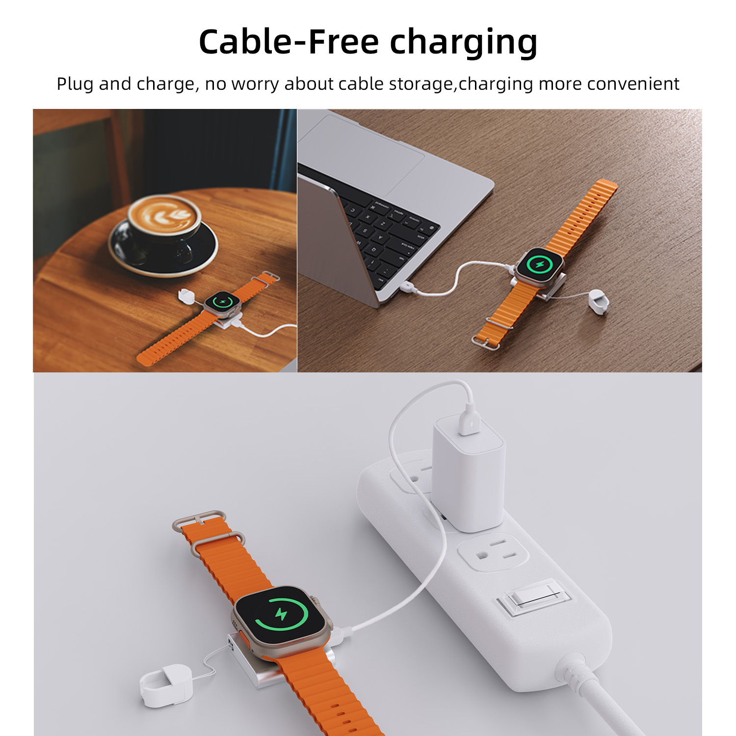 Bonola Apple Watch 充電器磁気ポータブル  - Watch Charger Cable のレビューと価格