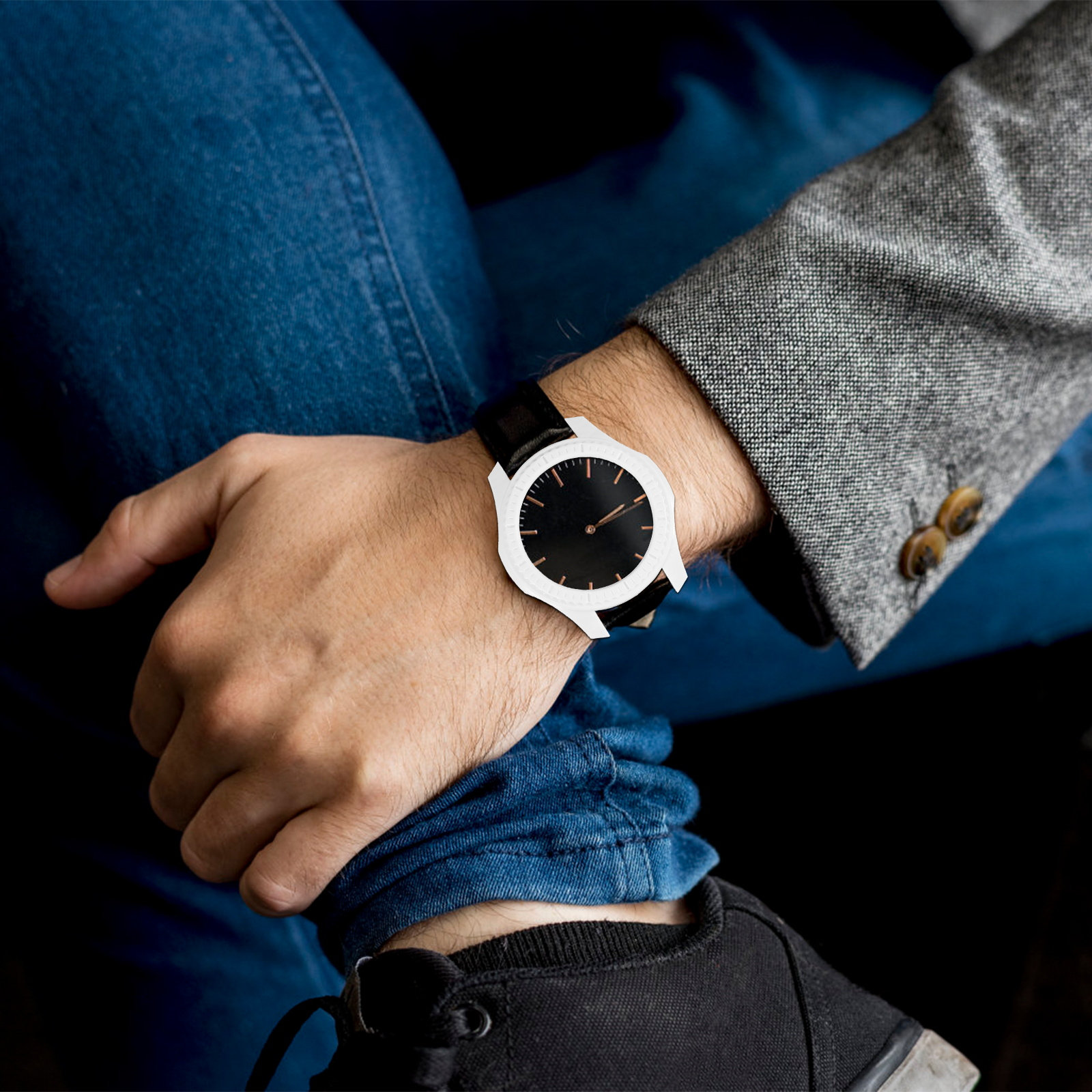 プレミアムPCスマートウォッチ保護ケース 軽量耐衝撃ウォッチ - Smartwatch Case のレビューと価格