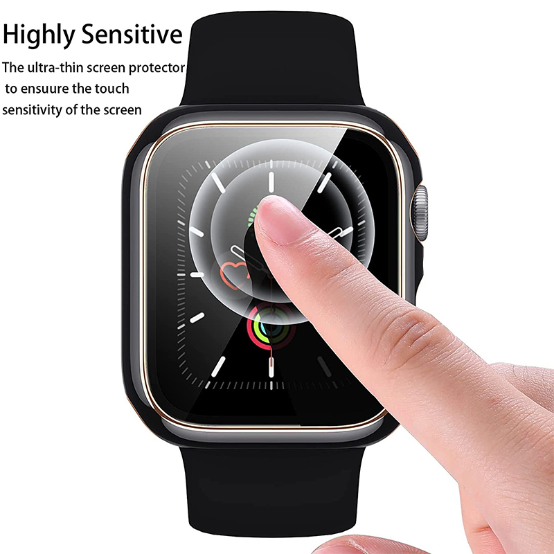 強化ガラス + カバー Apple Watch シリーズ 4 - Smartwatch Case のレビューと価格