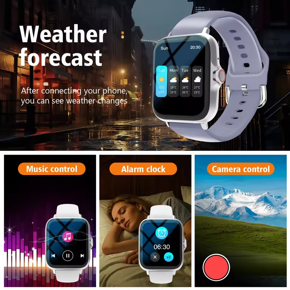 2026年新型Bluetooth通話スマートウォッチ、情報通 - Smartwatch Instagram のレビューと価格