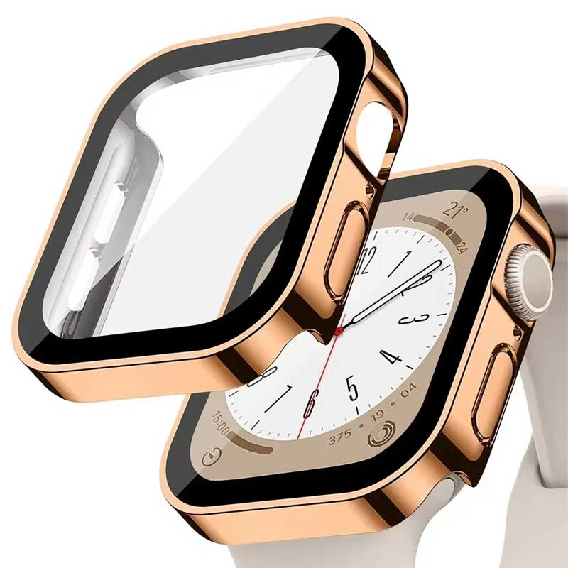 Apple Watch用ストレートエッジスクリーンプロテクタ - Smartwatch Watch Accessories For Women のレビューと価格