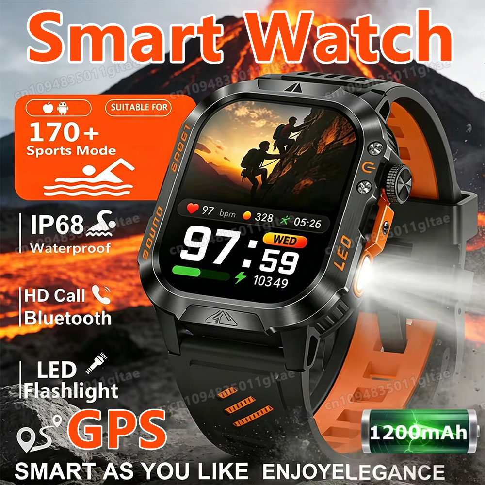 2026年新型ミリタリーグレードスマートウォッチ メンズ 1 - Smartwatch X12 のレビューと価格