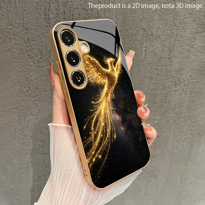 2Dフェニックス柄流れる光電話ケース Samsung Gal - Samsung Galaxy A55 のレビューと価格
