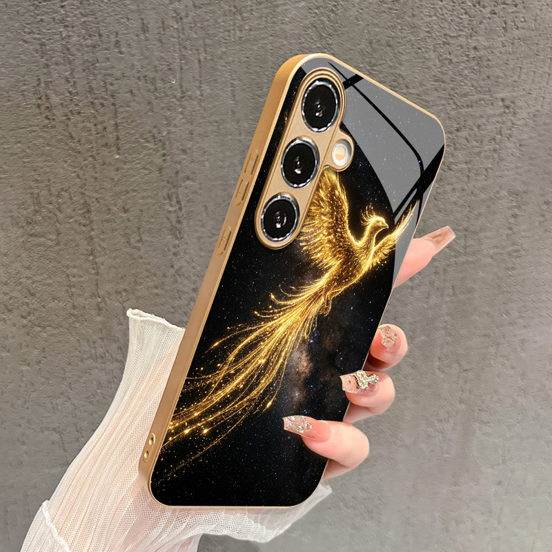 2Dフェニックス柄流れる光電話ケース Samsung Gal - Samsung Galaxy A55 のレビューと価格