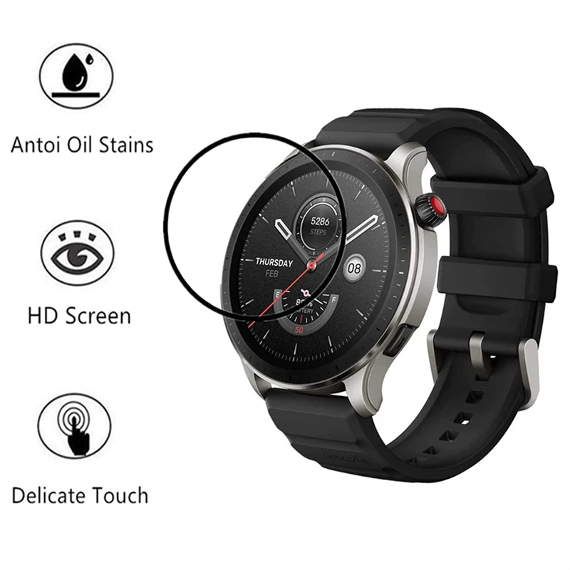 スマートウォッチ用HD曲面スクリーン保護フィルム,Amazf - Smart Watch Accessories のレビューと価格