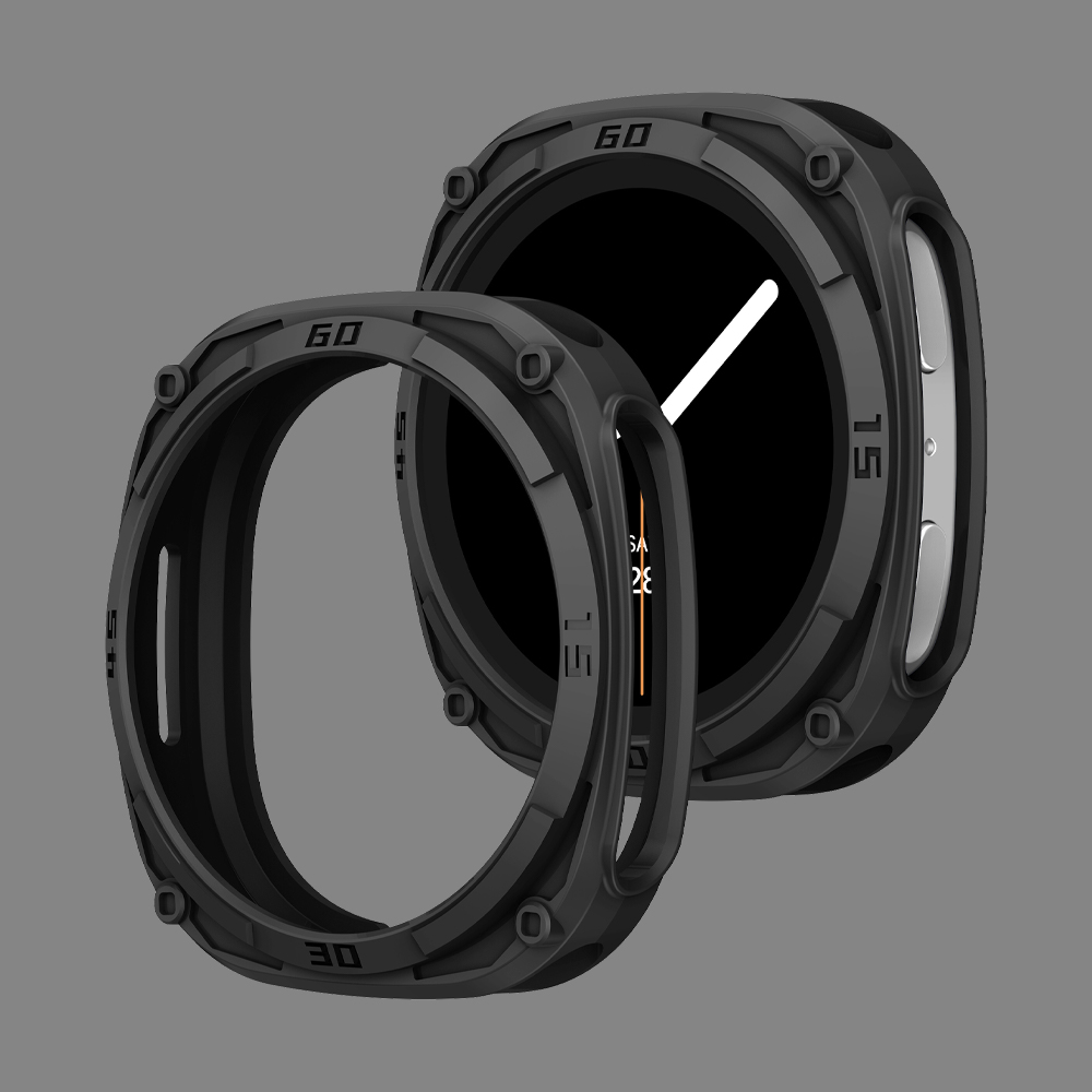 頑丈なベゼルケースサムスンギャラクシー 8 44 ミリメート - Samsung Smartwatch Accessories のレビューと価格