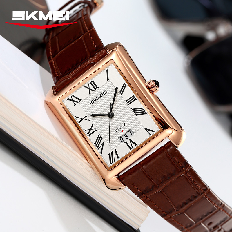 SKMEI 2575 クラシックメンズクォーツ時計ビジネスカ - Leather Classic Strap のレビューと価格