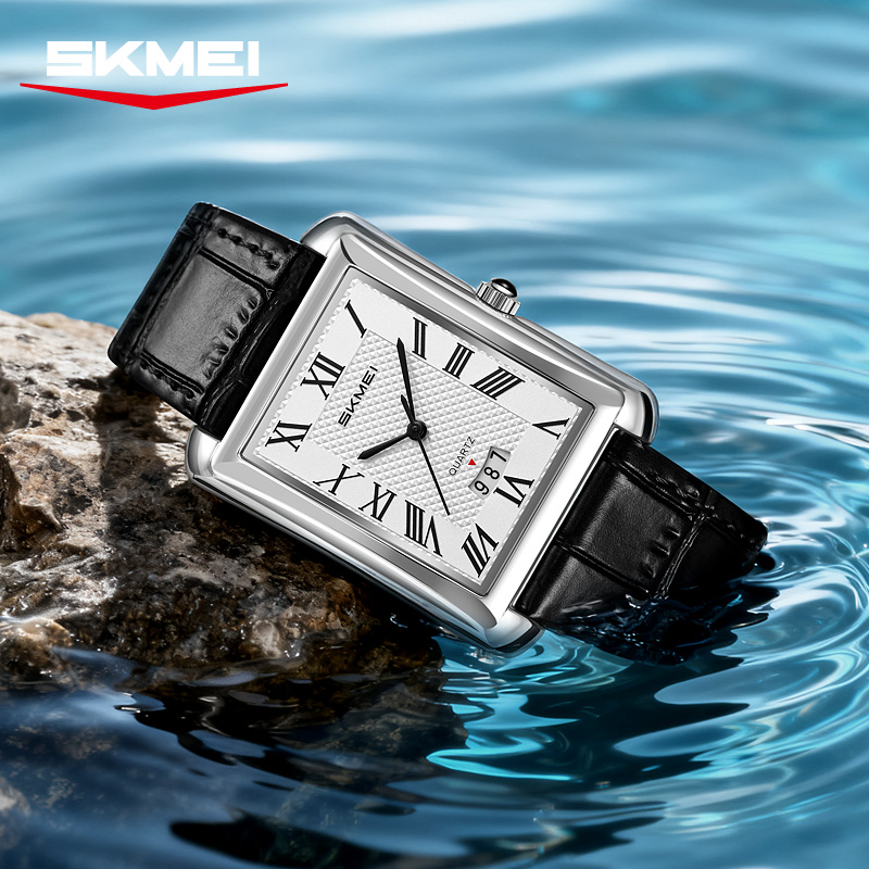 SKMEI 2575 クラシックメンズクォーツ時計ビジネスカ - Leather Classic Strap のレビューと価格