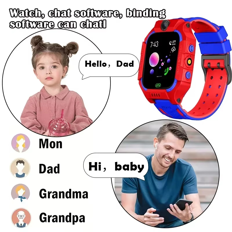 Lenov 5G子供用カメラスマートウォッチ GPS位置情報 - Android Smartwatch Accessories のレビューと価格