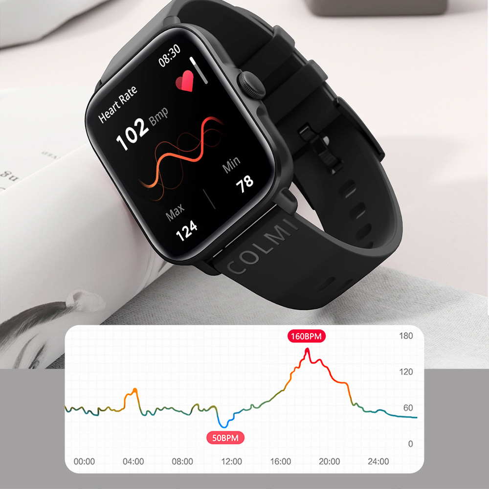 COLMI P28 プラス Bluetooth 応答通話スマ - Smartwatch X12 のレビューと価格